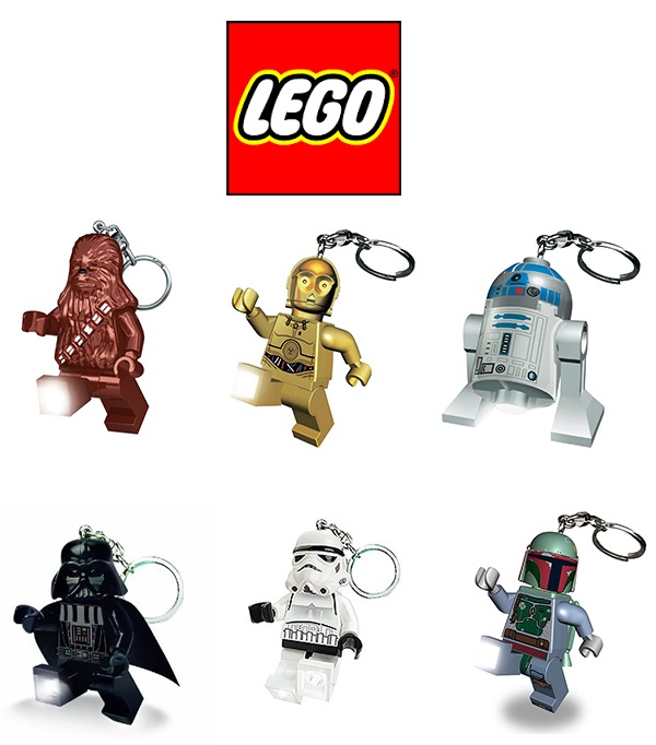 Portachiavi Lego Star Wars con luce - Biagini Emporio giocattoli e  modellismo