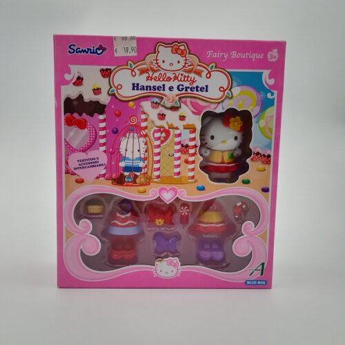 HELLO KITTY !!! FAIRY BOUTIQUE ,PERSONAGGI CON VESTITI E ACCESSORI MODELLO HELLO  KITTY CENERENTOLA COD 86213 - Toys Giocattoli s.r.l.s