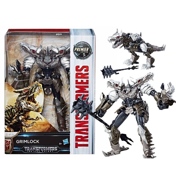 Transformers Grimlock Heroes Team 11,4 Cm | Action Figure 2-in-1 Robot E T-Rex, Giocattolo Prescolare Per Bambini 3+, Regalo Pasquale