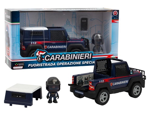 CARABINIERI JEEP con personaggio