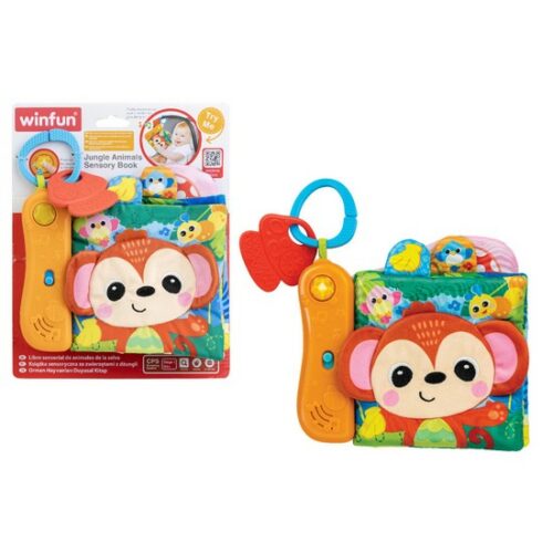 Libro Animali della Giungla multisensoriale
