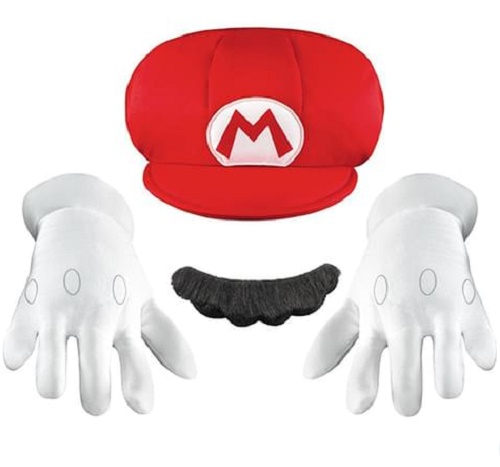 Super Mario -  Manone + Cappello Mario