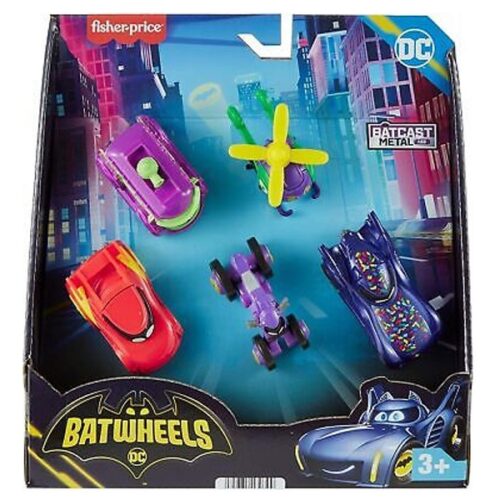 BATWHEELS Set 5 veicoli