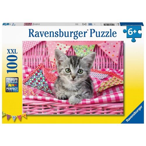 Puzzle 100 pz XXL Bel gattino