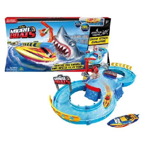 Microboats - pista da gara con motoscafo