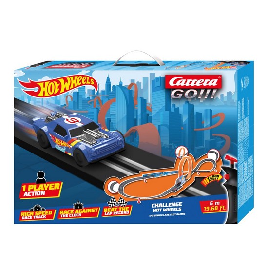 Pista Carrera Go! Challenge Hot Wheels