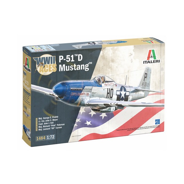 1/72 P-51D Mustang Aces