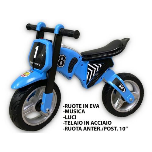 Prima Bici Blu con Carena