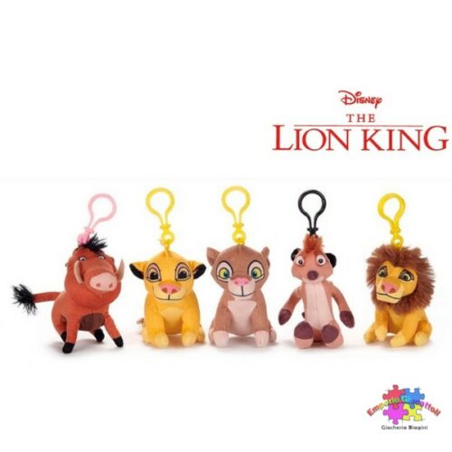 RE LEONE portachiavi  peluche 11cm