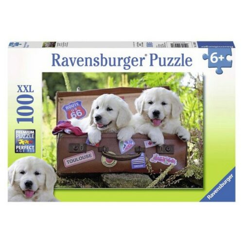 Puzzle 100 pz XXL  Cani Meritata Pausa