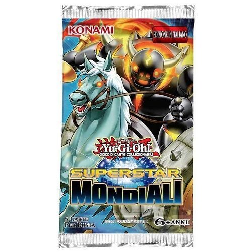 Yu-Gi-Oh! Superstar MONDIALI - bustina 5 carte