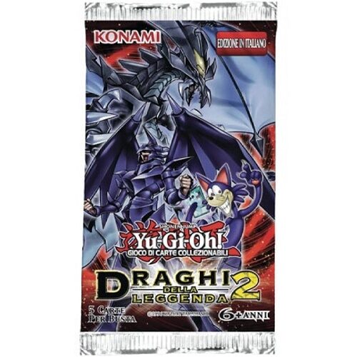 Yu-Gi-Oh! DRAGHI della leggenda 2 - bustina 5 carte