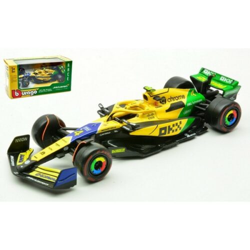 1/43 F1 McLaren MCL38 Monaco 2024 #4 L. Norris - Senna 30th ann
