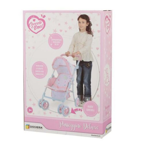 COCCOLE e BACI - Passeggino Deluxe Ruote Girevoli