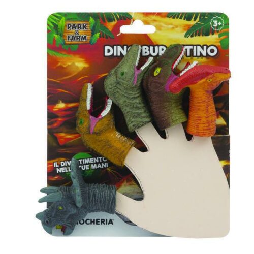 PARK&FARM - DINO BURATTINO Dinosauri a Dito