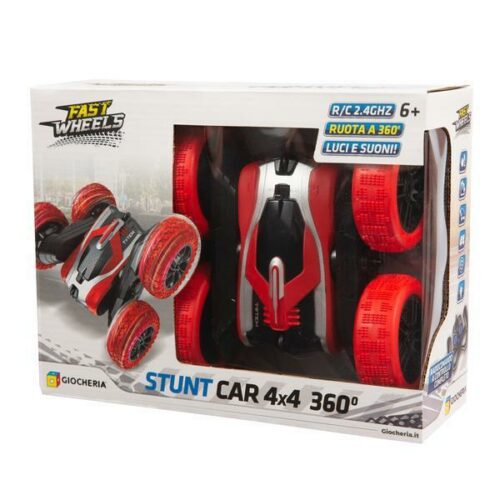 FAST WHEELS - Stunt Cars 4X4 RUOTE SNODATE 2 Colori