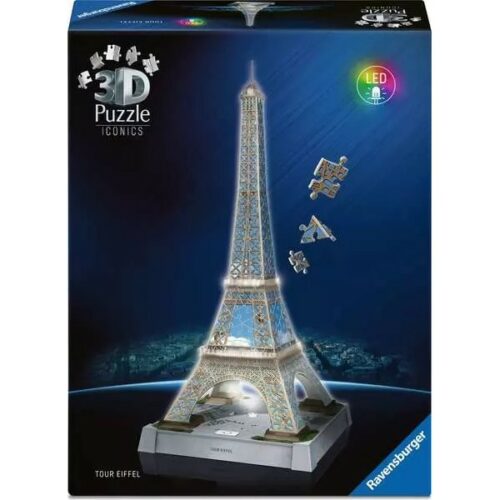 Puzzle 3D Iconics con led: La Tour Eiffel