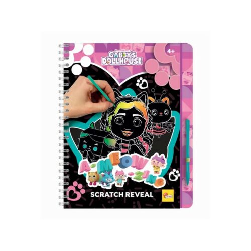 GABBY'S DOLLHOUSE - Sketchbook A-Meow zing scratch