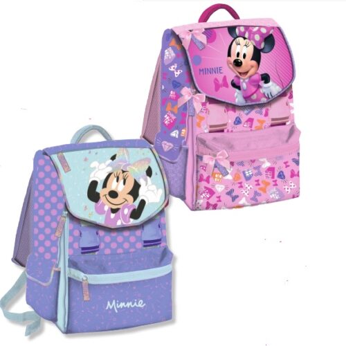 Zaino MINNIE Estensibile x scuola Lilla