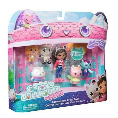 GABBY'S DOLLHOUSE Set personaggi dell'avventura