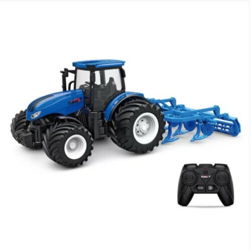 Trattore R/C con frangizolle blu