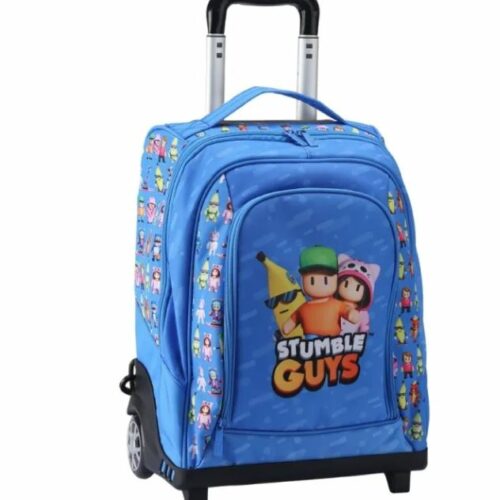 TROLLEY Scuola STUMBLE GUYS blu