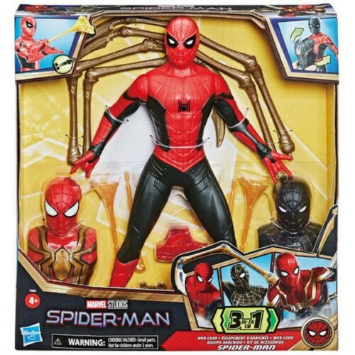 SPIDER-MAN  cm.30 web look ARACNIDE 3in 1
