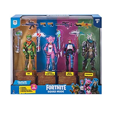 Fortnite 4 personaggi cm 10 squadmode