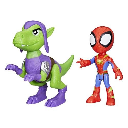 Spidey : Spidey & Goblin Raptor - Dino Webs