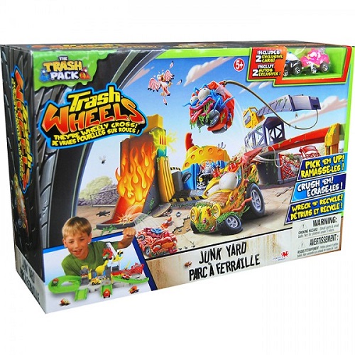 Trash Wheels Playset Junk Yard
