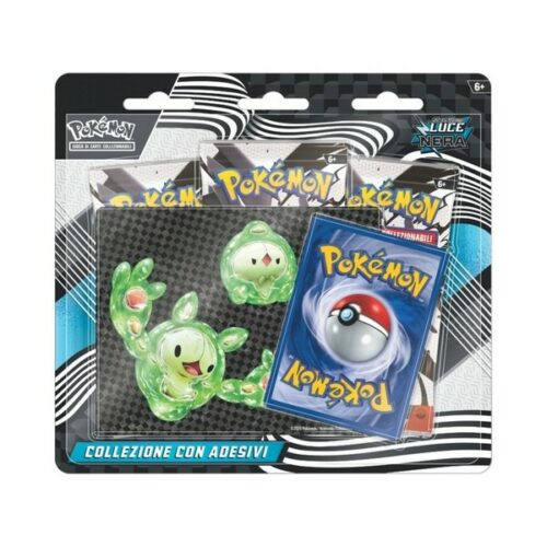 Pokemon Collezione con adesivi  Luce Nera