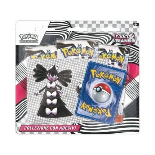 Pokemon Collezione con adesivi  Fuoco Bianco