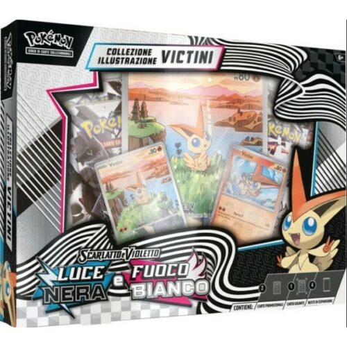 Pokemon Collezione VICTINI Luce Nera e Fuoco Bianco