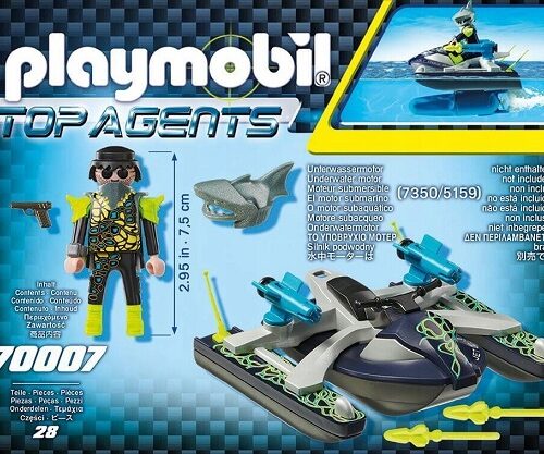 70007 Top Agents MOTO D'ACQUA SHARK TEAM