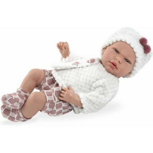 ARIAS - Bebè CHIARA 40cm  con Suoni e Ciuccio con movimento occhi