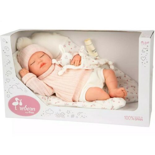 ARIAS - Reborn Bebè LAILA  Nanna 45cm -  peso realistico - occhi chiusi