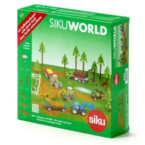 Siku World strada di campagna con bosco