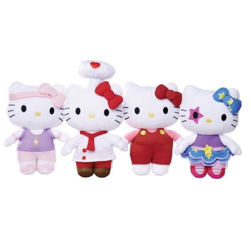 Peluche Hello Kitty 20cm 4 modelli