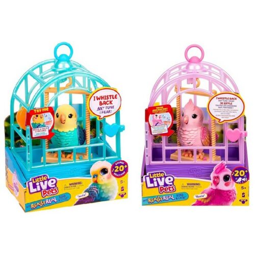 My Really Real BIRD & Cage  - Little live Pets  ass.to