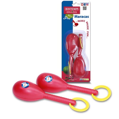 Maracas GREEN in plastica