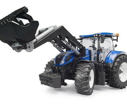 Trattore NEW HOLLAND con forca