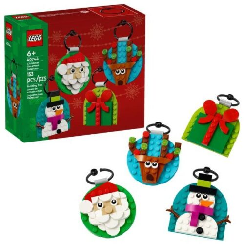 40744 Selezione di decorazioni natalizie