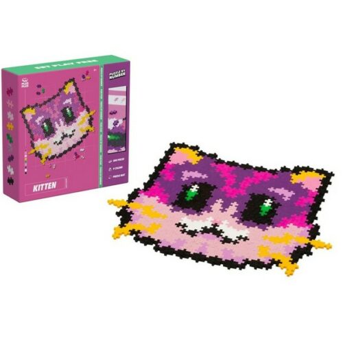 PLUS PLUS Puzzle by number GATTO 500pz