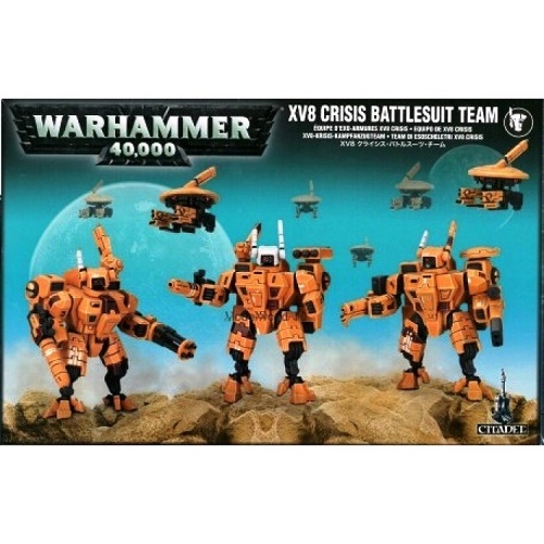 Warhammer 40,000  XV8 CRISIS BATTLESUIT TEAM
