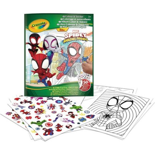 Album colori e Stickers SPIDEY amazing Friends