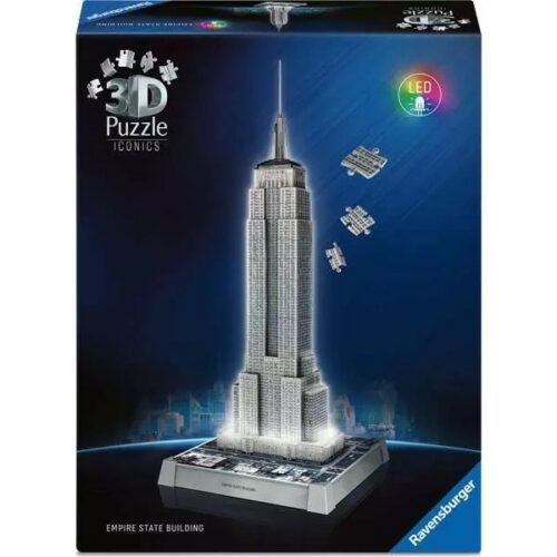 Puzzle 3D Iconics con led: Empire State Building