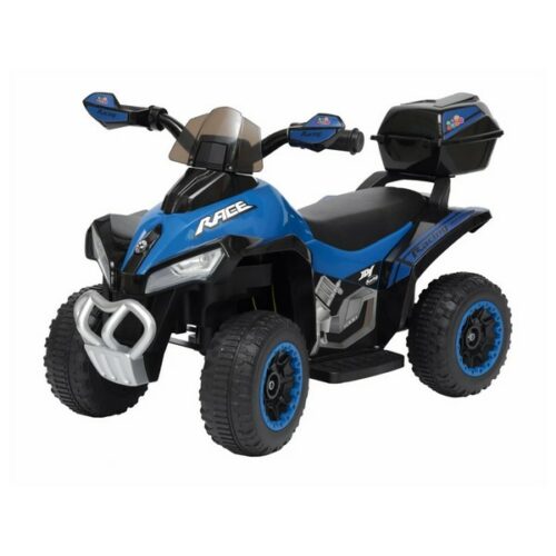 Mini QUAD racing de lux BLUE 6 volt