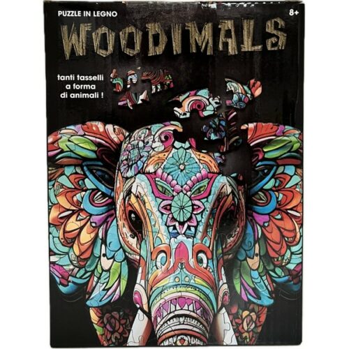 WOODIMALS puzzle in legno ELEFANTE