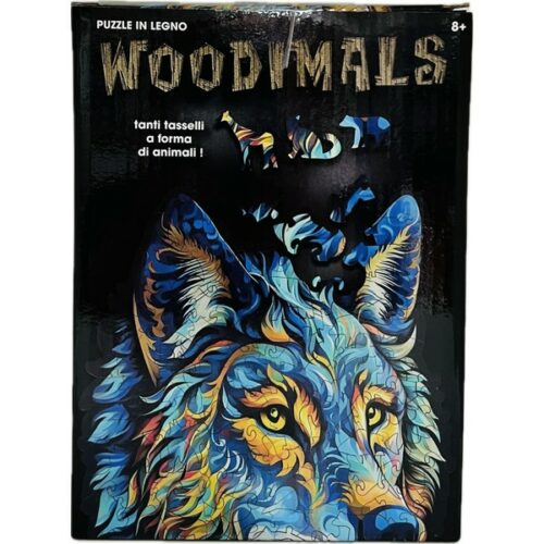 WOODIMALS puzzle in legno LUPO