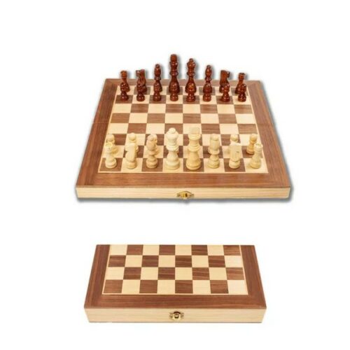 SCACCHIERA DELUXE
in legno  salvaspazio